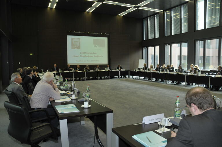 Eröffnungsveranstaltung HugoSinzheimerInstitut Hugo Sinzheimer